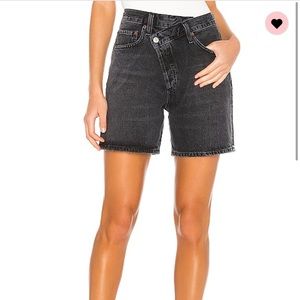 Agolde Criss Cross short